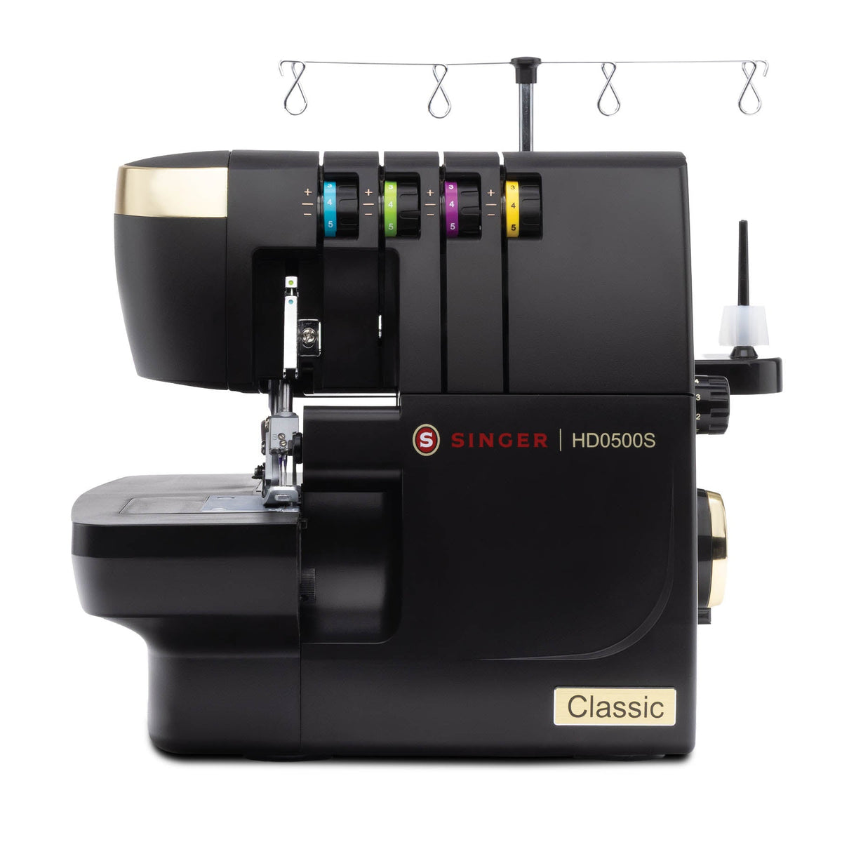 SINGER HD0500S Classic Black Serger - official product image 1