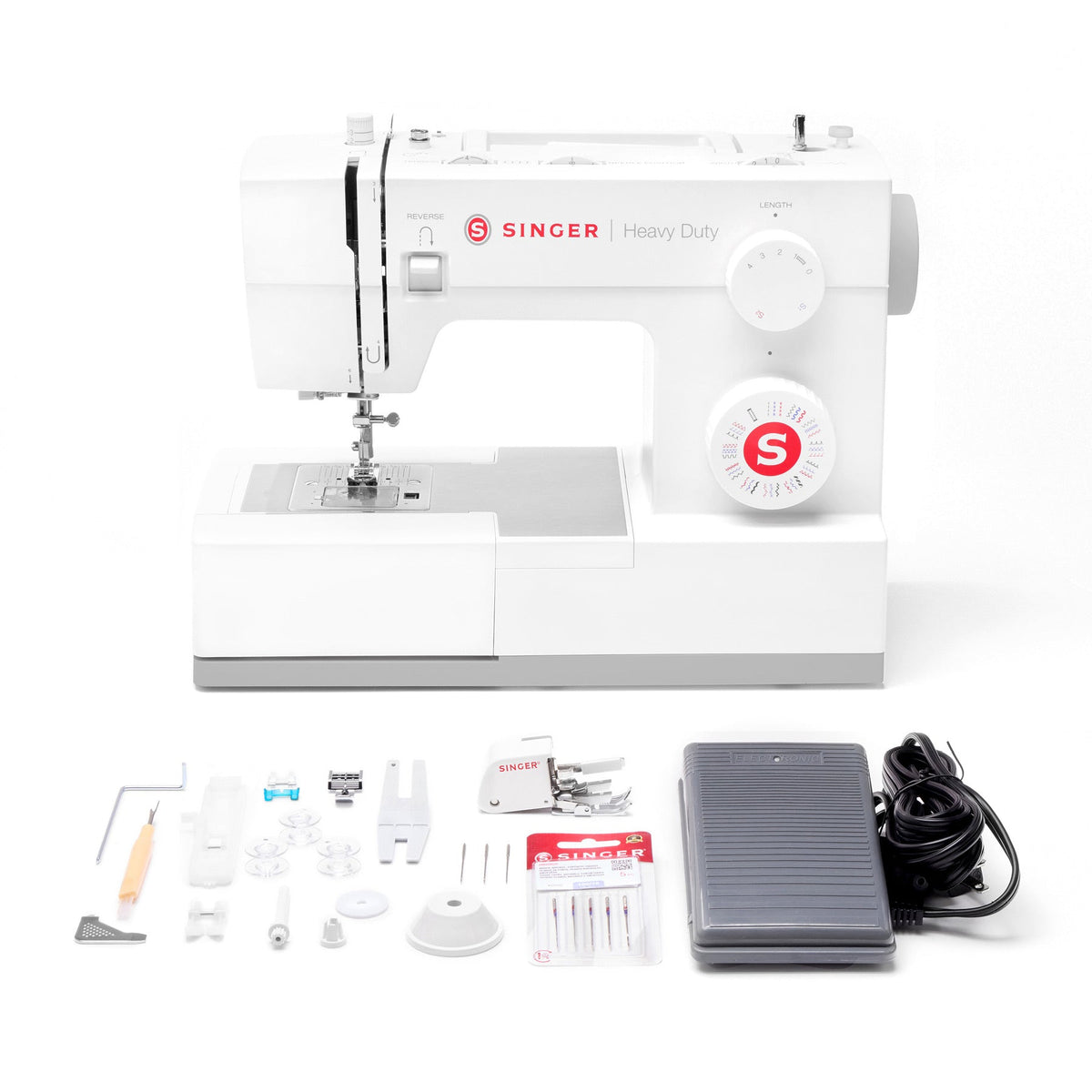 SINGER Heavy Duty 4452 White Sewing Machine - official product image 8