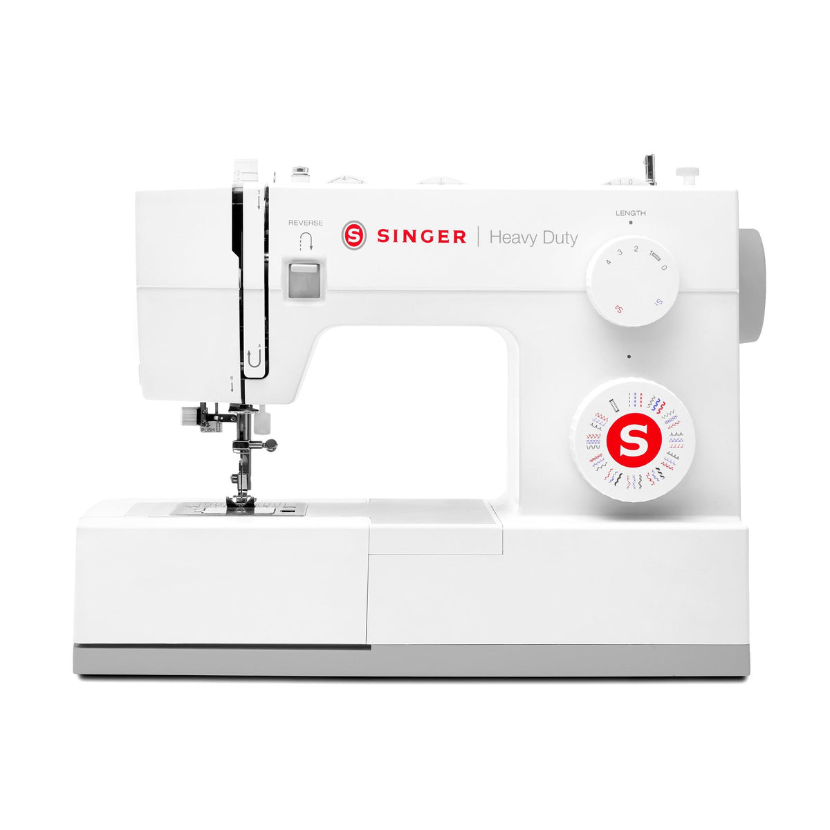 SINGER Heavy Duty 4452 White Sewing Machine - official product image 1