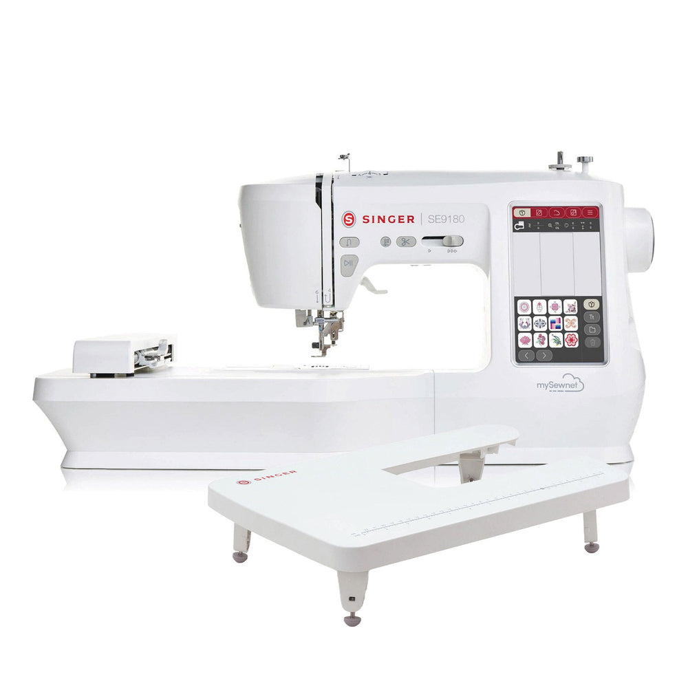SINGER SE9180 Sewing & Embroidery Machine & Extension Table Bundle - official product image 1