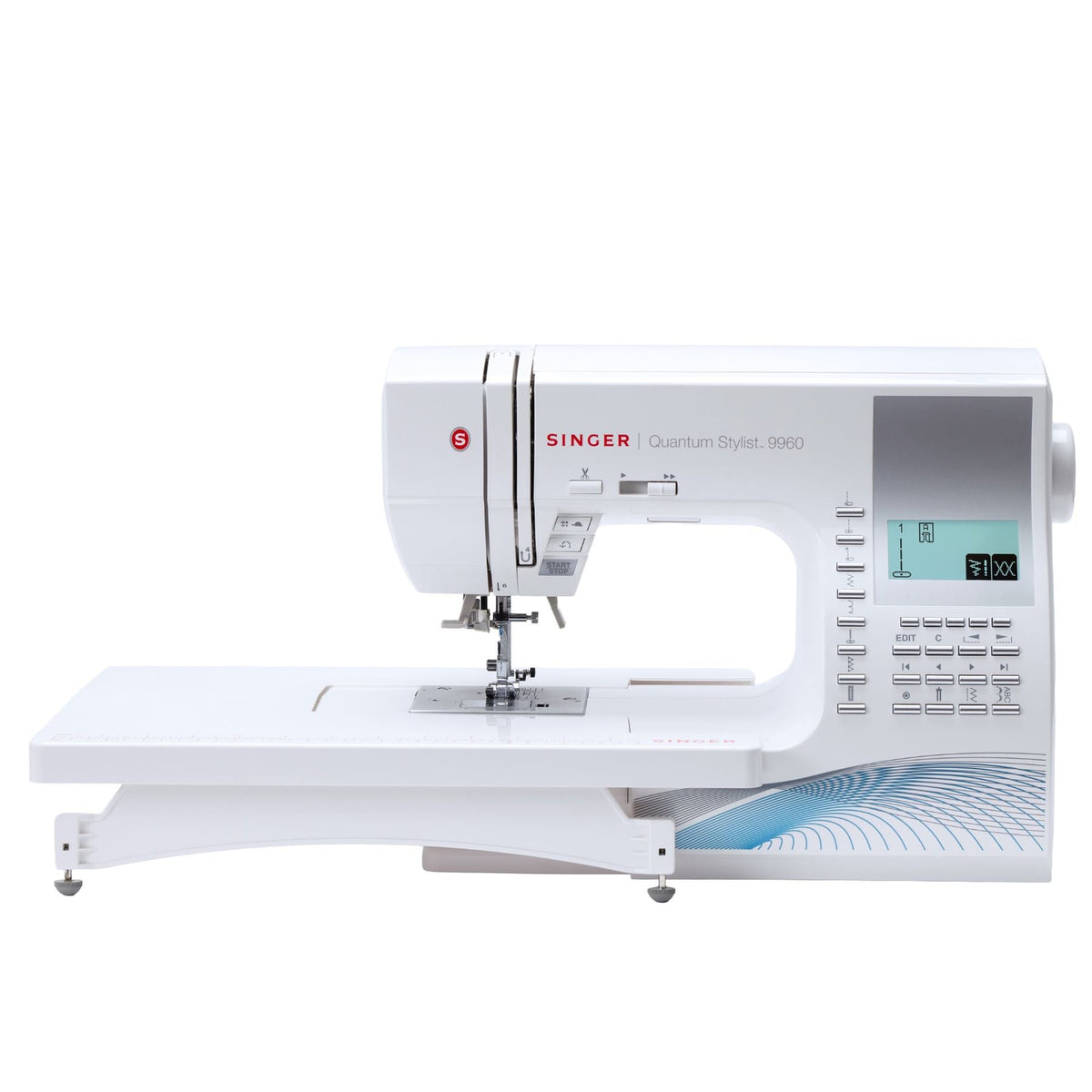 SINGER Quantum Stylist 9960 Sewing Machine with Extension Table - official product image 1