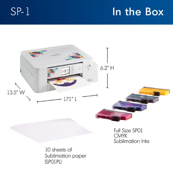 Brother SP1 | Sublimation Printer Powered by Artspira