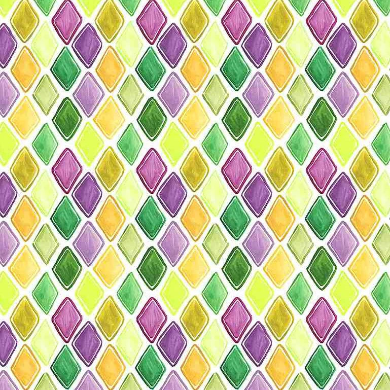 Mardi Gras Diamonds Dear Stella DCWR2022