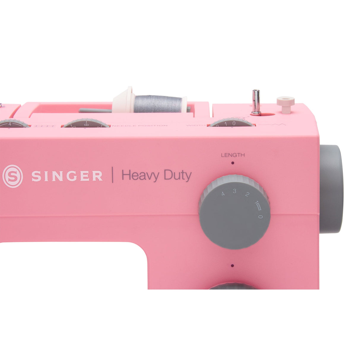 SINGER Heavy Duty 4411 Pink Sewing Machine & Extension Table Bundle - official product image 6