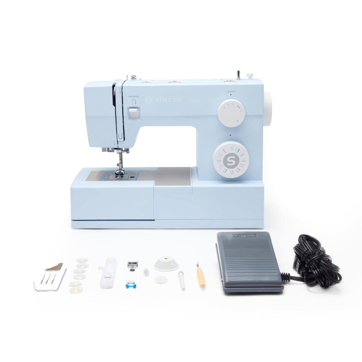 SINGER Heavy Duty 4423 Meltwater Blue Sewing Machine & Hard Case Bundle - official product image 6