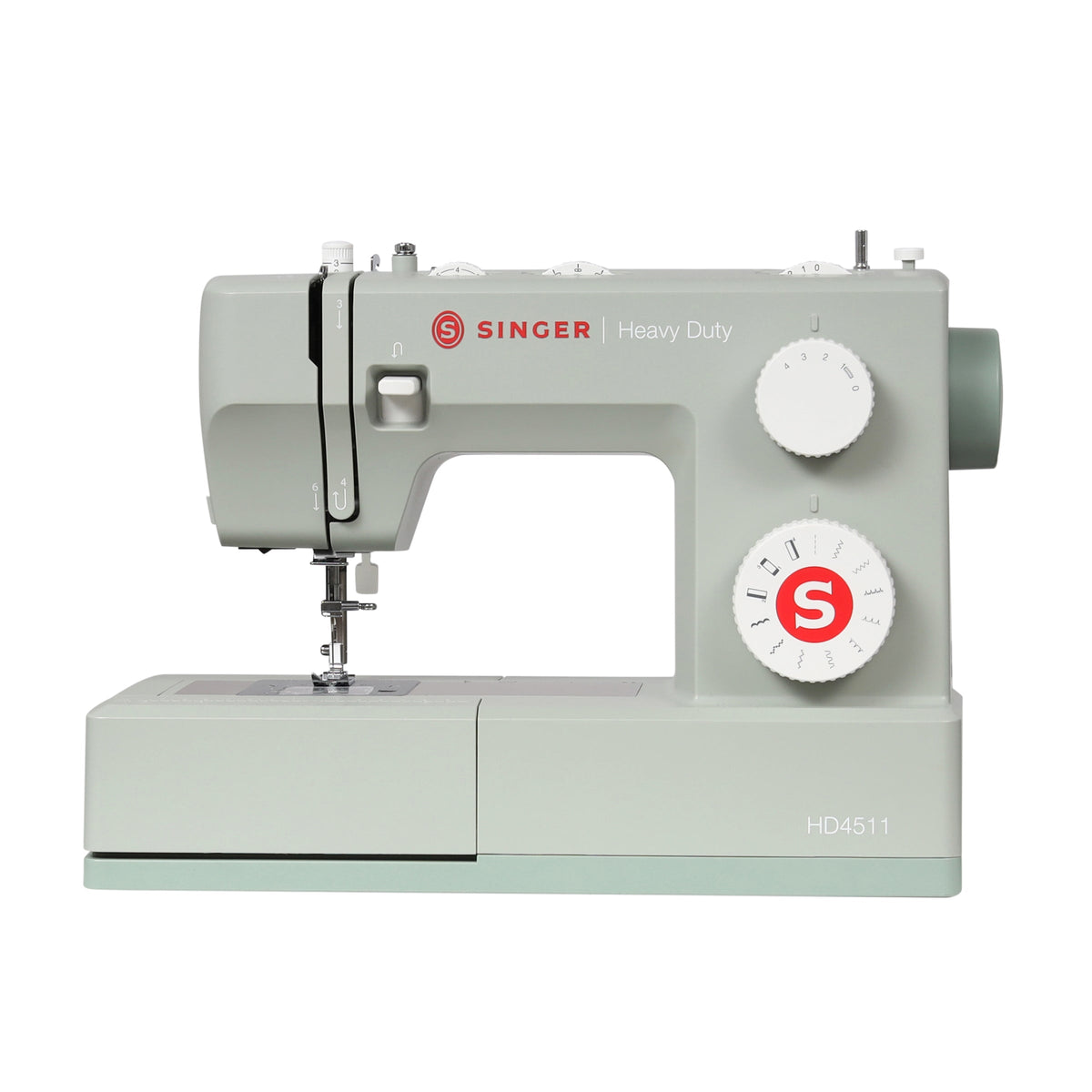 SINGER Heavy Duty 4511 Next Evolution Sage Green Sewing Machine & Hard Case Bundle - official product image 2