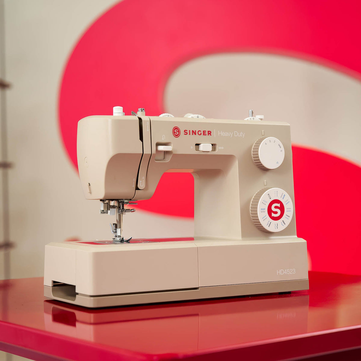 SINGER Heavy Duty 4523 Next Evolution Beige Sewing Machine - official product image 3