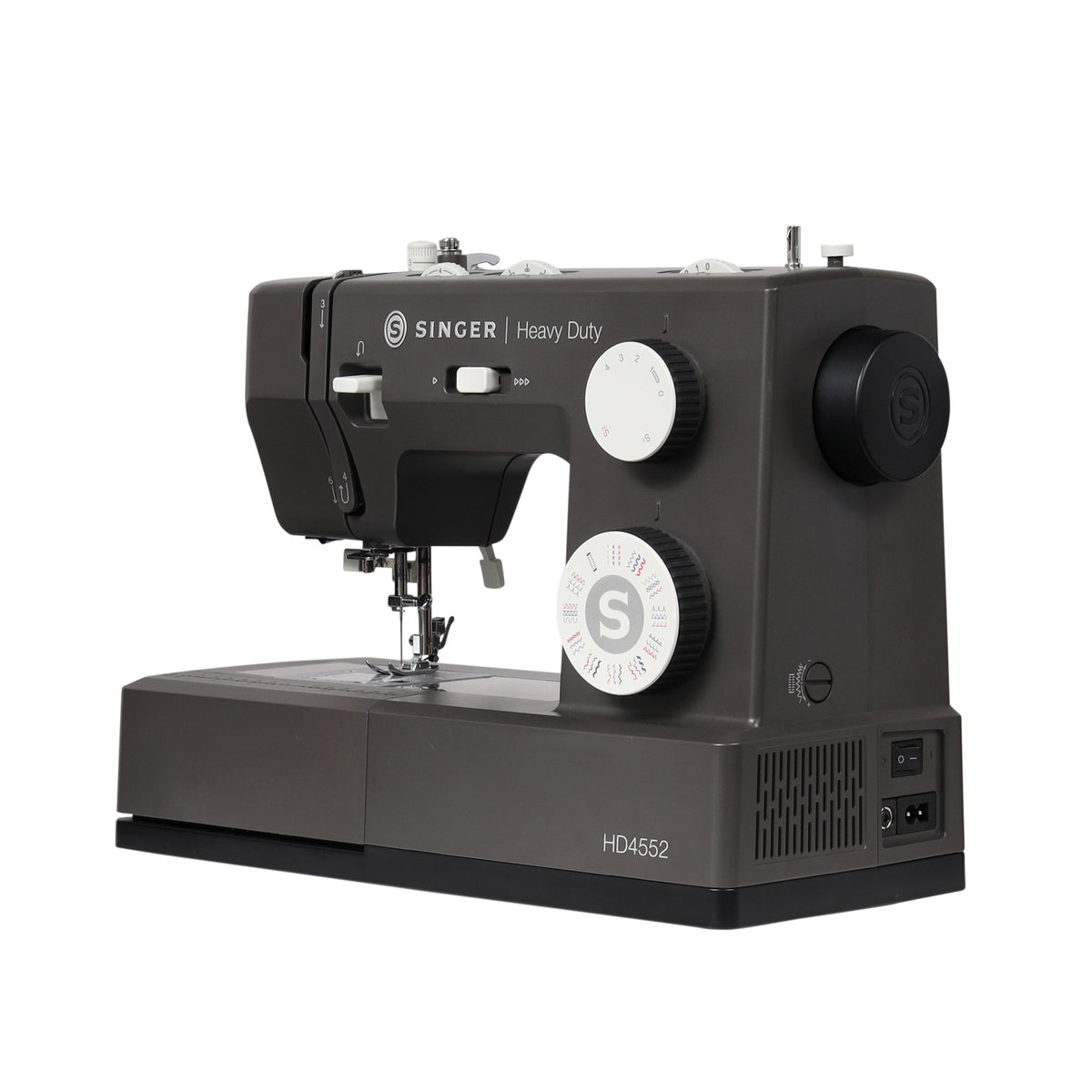 SINGER Heavy Duty Next Evolution Charcoal 4552 Sewing Machine & 0460 Serger Bundle - official product image 5