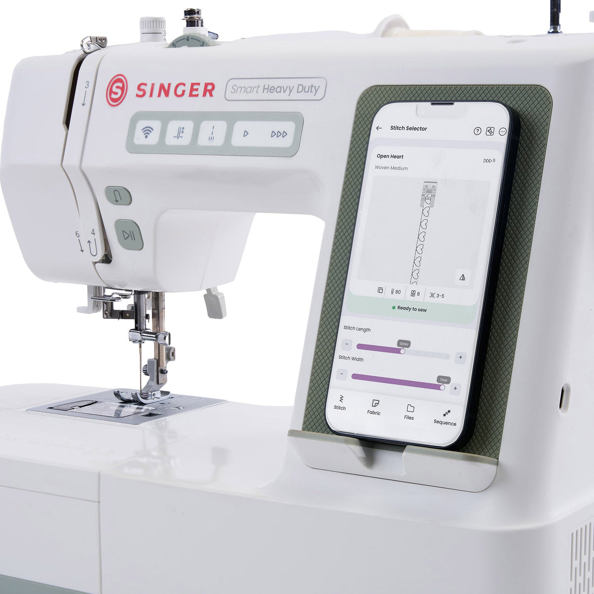 SINGER Smart Heavy Duty 9120 Sewing and Embroidery Machine - official product image 6