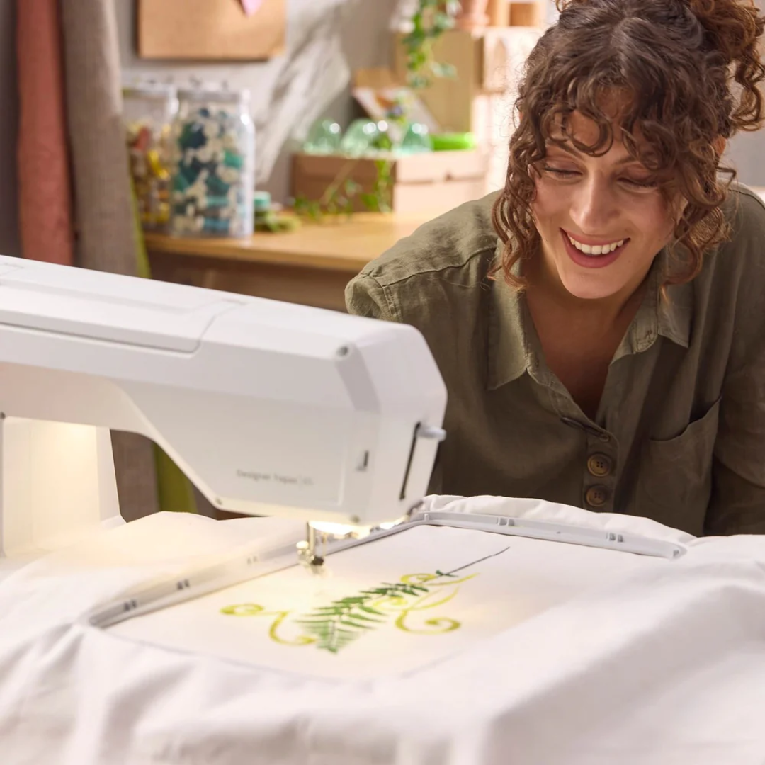 HUSQVARNA® VIKING® DESIGNER TOPAZ™ 65 Sewing & Embroidery Machine  + Just Getting Started Bundle
