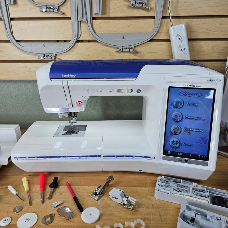 Brother Brother Quattro 6000D Sewing and Embroidery Machine USED