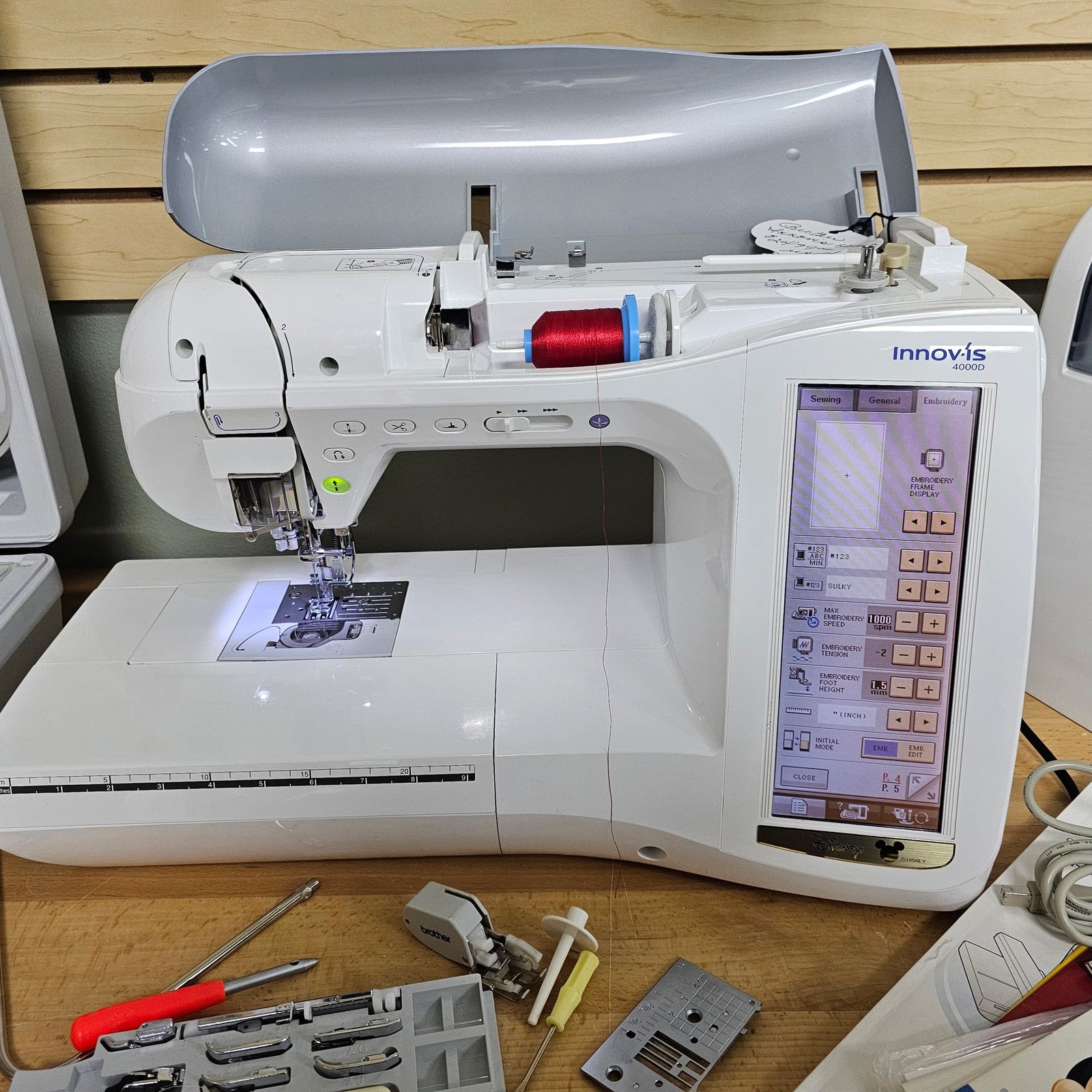 Brother Innovis 4000d Disney sewing and embroidery machine