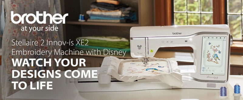 Brother Embroidery Only Machine Brother Stellaire2 Innov-ís XE2: Unleash the Magic of Disney