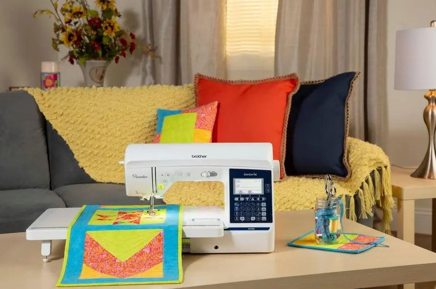 Brother Quilt Club BQ700S Sewing and Quilting Machine pre-order detail image using PS700 predecessor photography