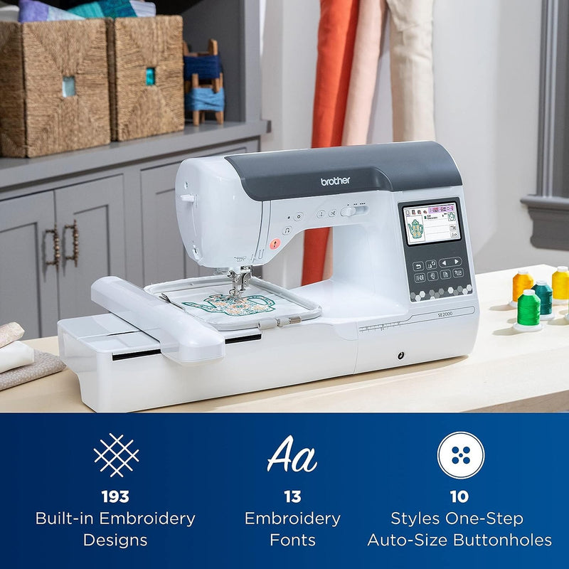 Brother Sewing & Embroidery Machines Brother SE2000: Your Ultimate Sewing and Embroidery Companion