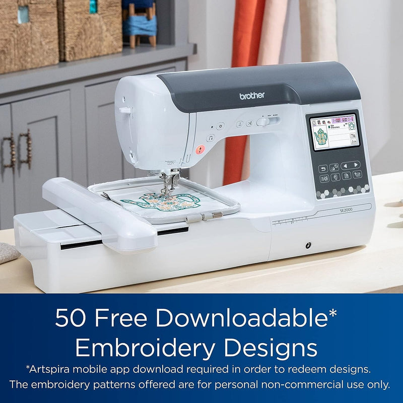 Brother SE1900 Sewing And Embroidery Machine +FREE SHIPPING