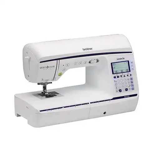 Brother Quilt Club BQ1350S Sewing and Quilting Machine pre-order detail image using BQ1350 predecessor photography