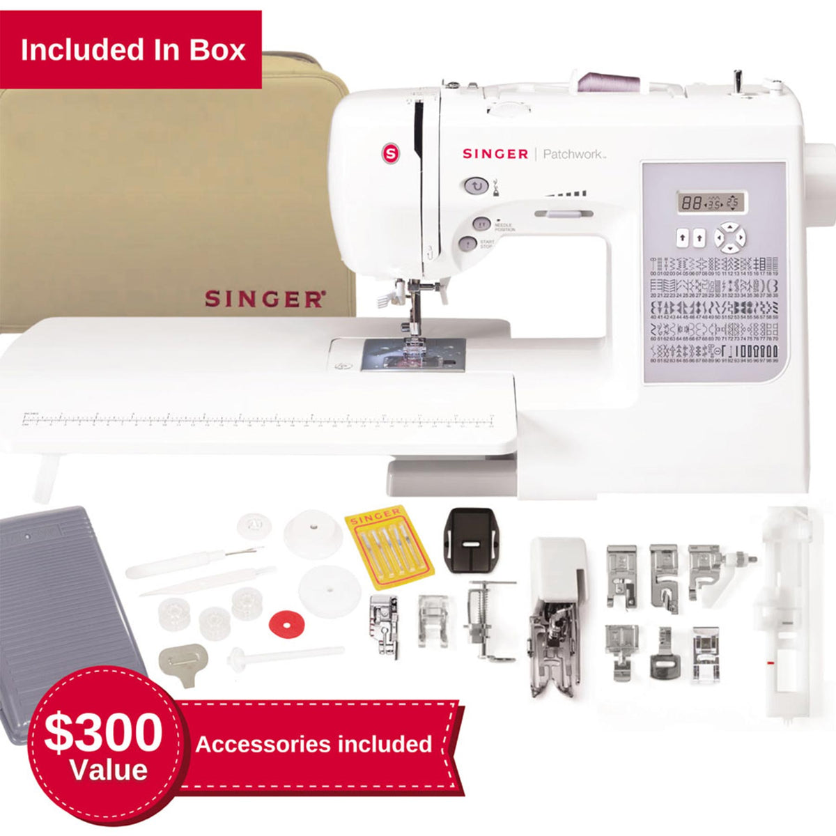 SINGER Patchwork 7285Q & StreamCraft Plus Bundle - official product image 4