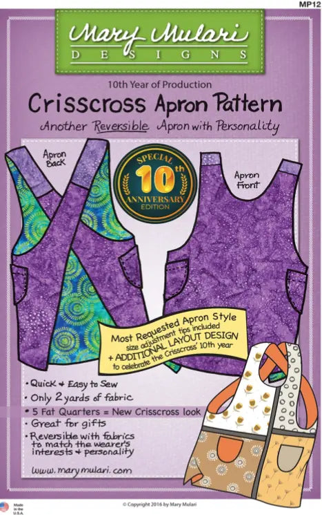 Mary Mulari Designs | Crisscross Apron Checkers Distributors