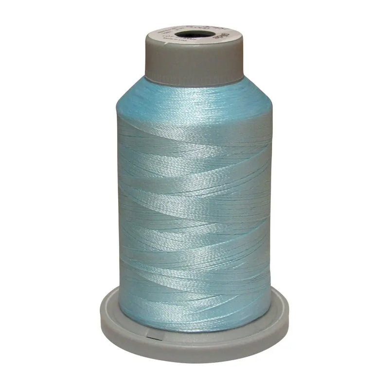 Glide 40wt Trilobal Polyester Thread - 5000 Meter Spool, Color 60566 Pale Mist, For Sewing & Quilting