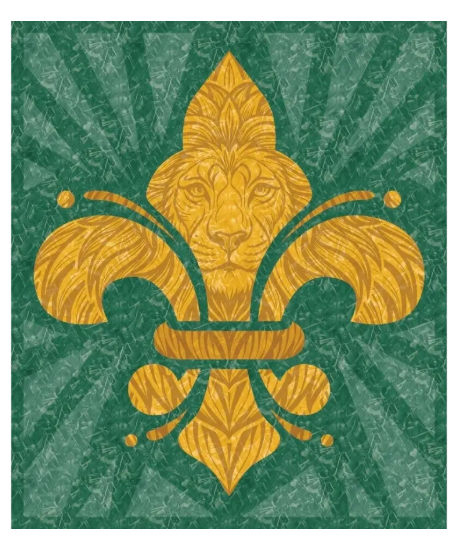 Marillyn in the Moon | Fleur De Leo Panel