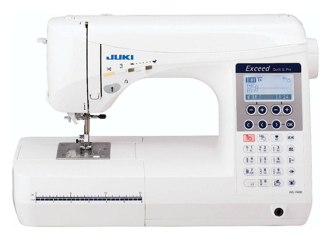 Juki HZL-F400 Exceed Computerized Sewing and Quilting Machine