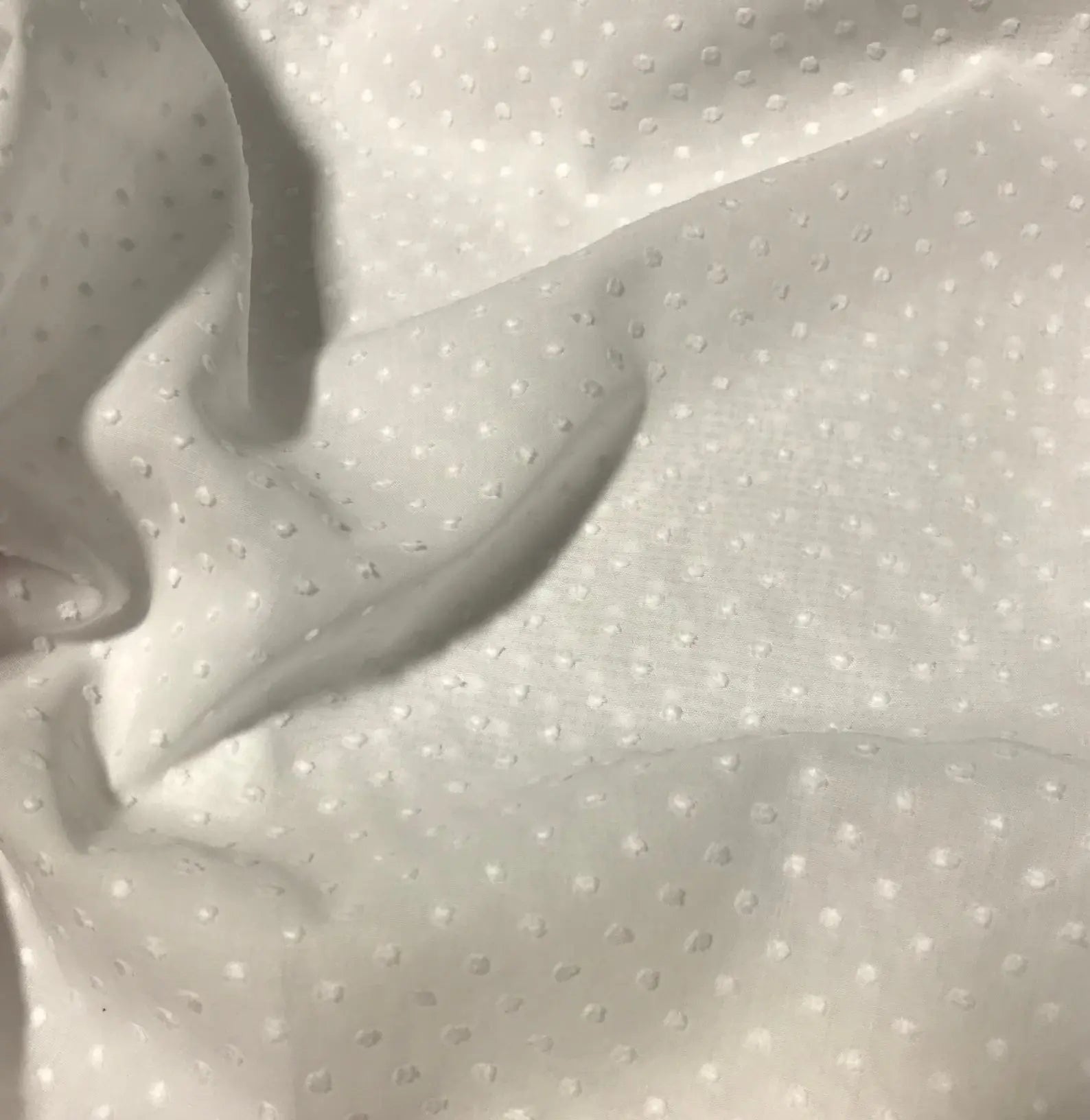 Imperial Dotted Swiss/White