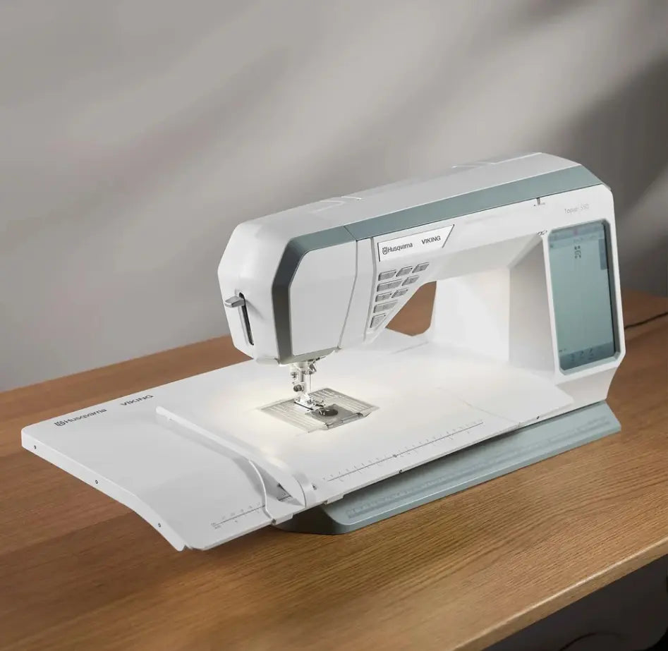 HUSQVARNA® VIKING® Extension Table with Adjustable Guide (TOPAZ 55Q & 65) 920840096 Sewing Machine Outlet