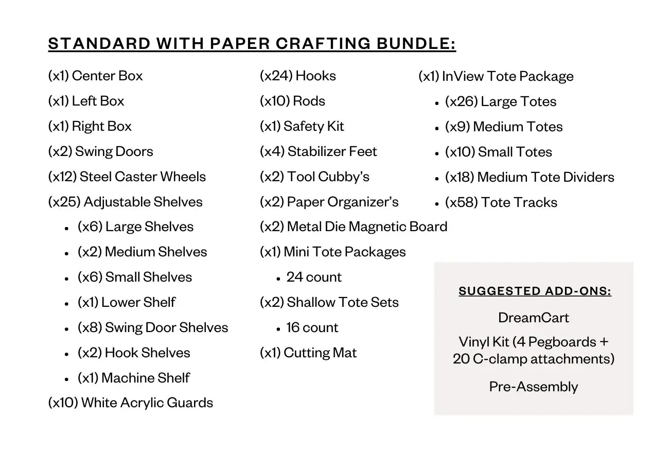 Create Room DreamBox Paper Crafting Bundle