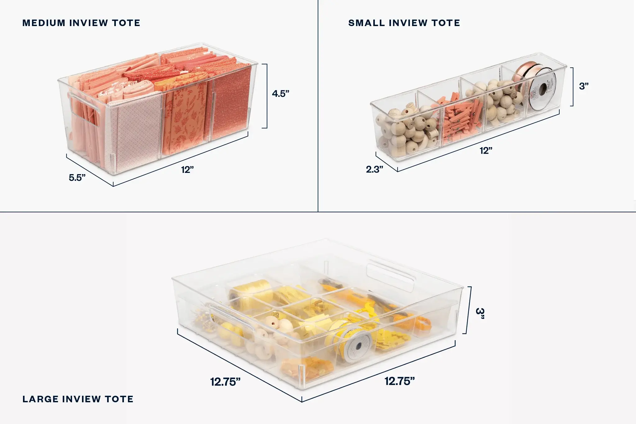 Create Room InView Totes