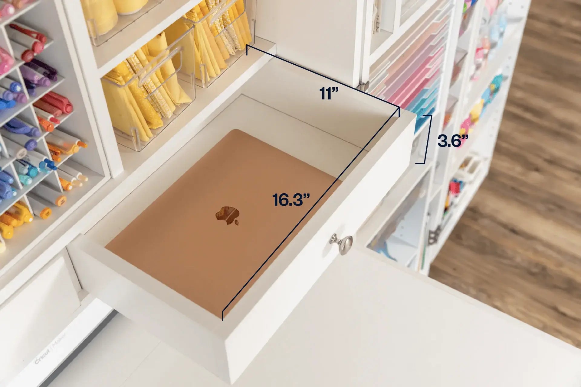 Create Room 2 Built-In Drawers