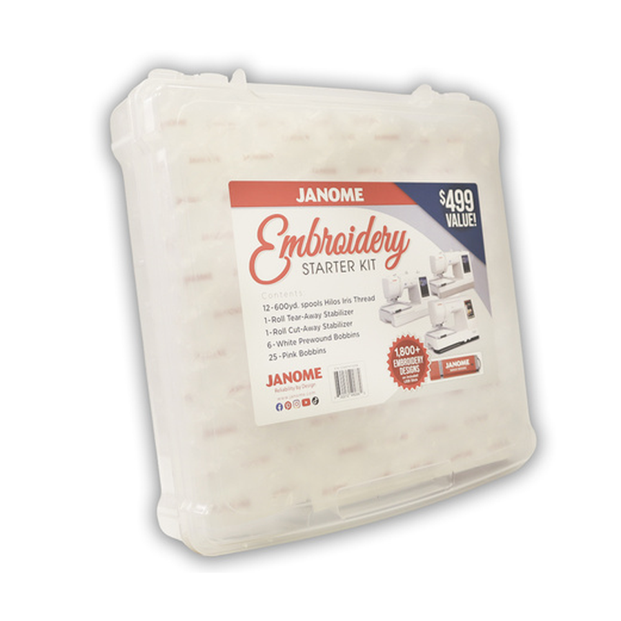 Janome Embroidery Starter Kit
