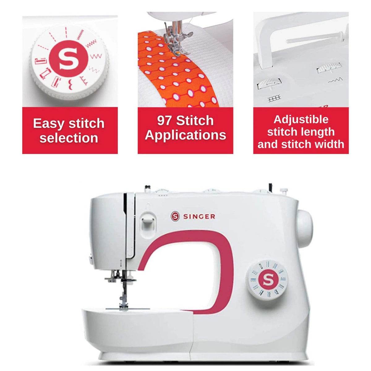 SINGER MX231 Sewing Machine - official product image 3