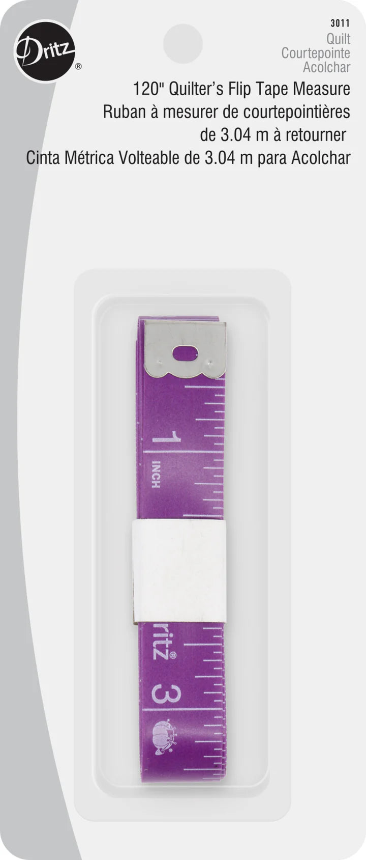 120" Quilters Flip Tape Measure