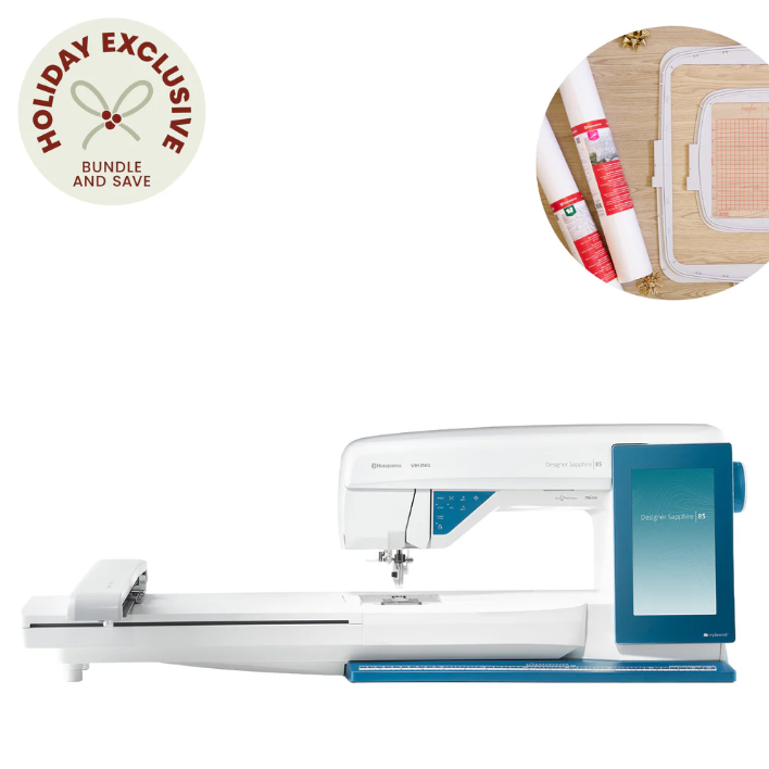 Husqvarna Viking Designer Sapphire 85 Sewing & Embroidery Machine