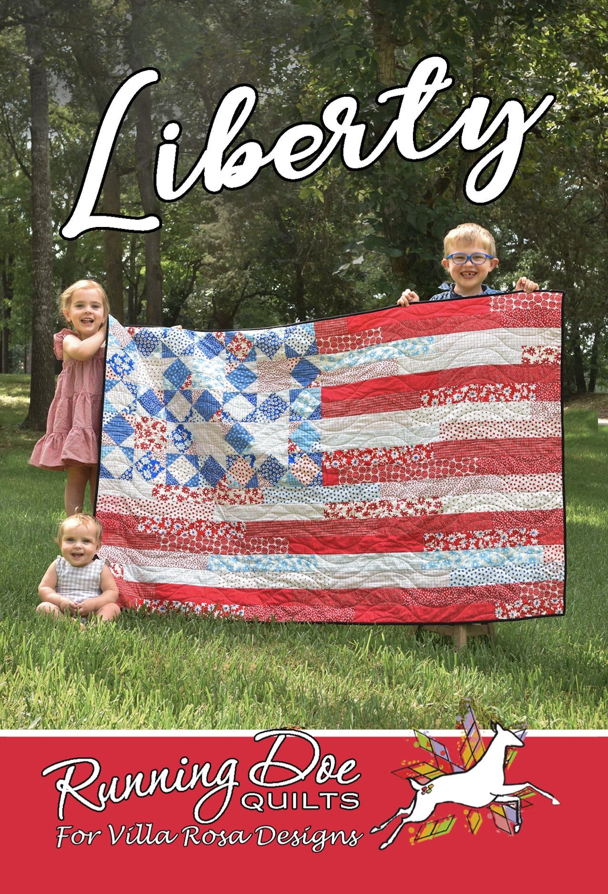 Villa Rosa Designs Liberty quilt pattern cover VRDRD055