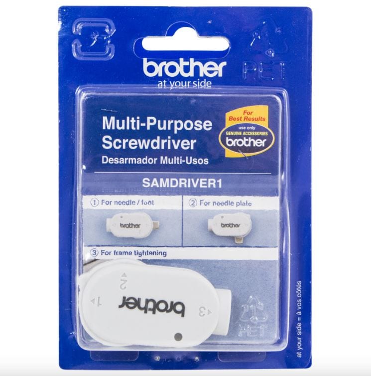 Brother BROTHER SAMDRIVER1 MULTI PURPOSE EMBROIDERY HOOP SCREWDRIVER
