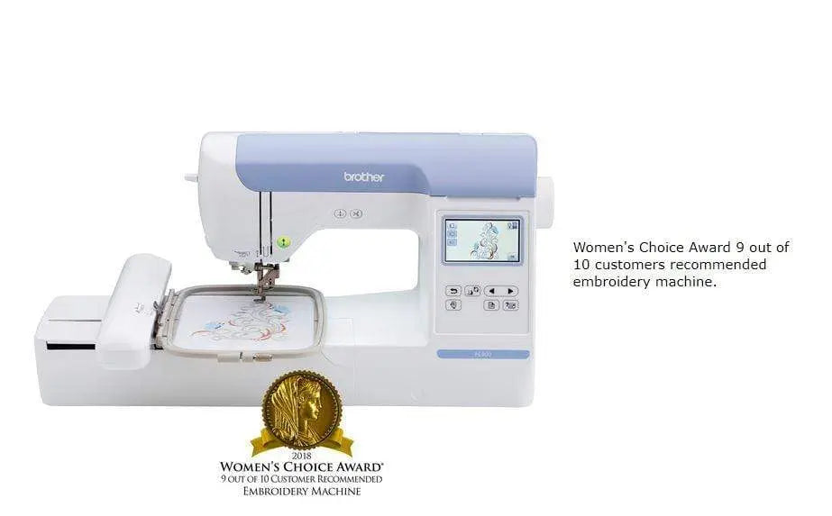 PE800 Embroidery with Color Touch Screen By Brother - Sewing