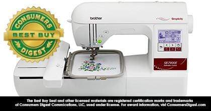 Brother Embroidery Machines Brother SB7900E Simplicity 5X7 Embroidery Only Machine