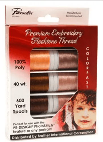 Brother Embroidery Thread Brother Premium Polyester Embroidery Fleshtone Thread - 10 pack