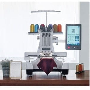 Brother Multi-Needle Machines NEW Brother Entrepreneur PR680W 6 Needle Embroidery Machine WLAN Capabilities