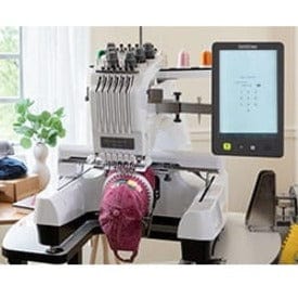 Brother Multi-Needle Machines NEW Brother Entrepreneur PR680W 6 Needle Embroidery Machine WLAN Capabilities