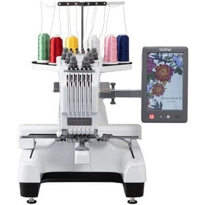 Brother Multi-Needle Machines NEW Brother Entrepreneur PR680W 6 Needle Embroidery Machine WLAN Capabilities