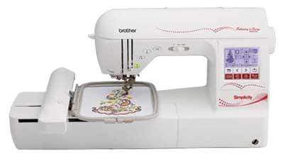 Brother Sewing and Embroidery Machines Brother SB8000 Simplicity 5X7 Sewing & Embroidery Combination Machine