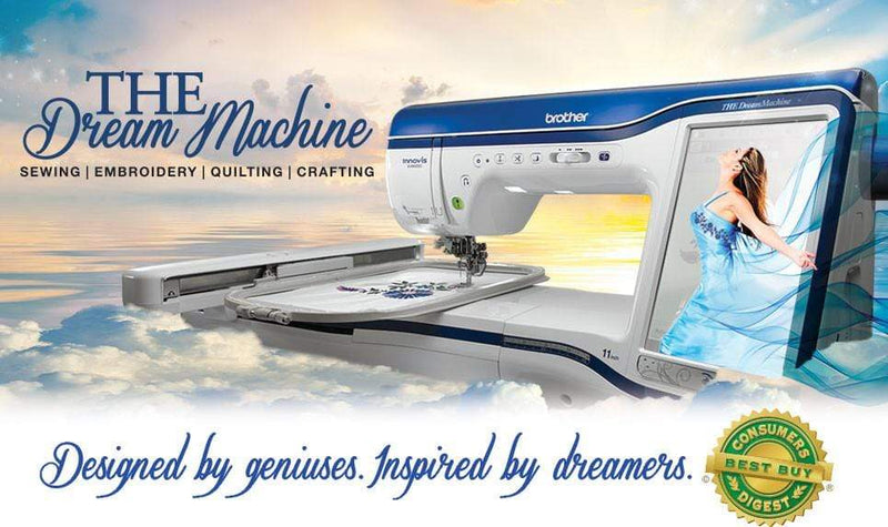 Brother Sewing, Embroidery and Quilting Machines Brother XV8500D Dream Embroidery Quilting Sewing Machine +18 Extras $4000 Values +Up to $4000 Trade In +No Interest Financing