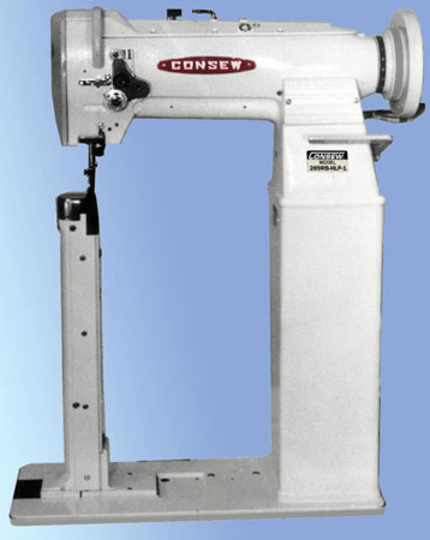 Consew Industrial Machines Consew 289RB-HLP-1 High Speed Extra High Post Lockstitch Machine With Stand and Motor