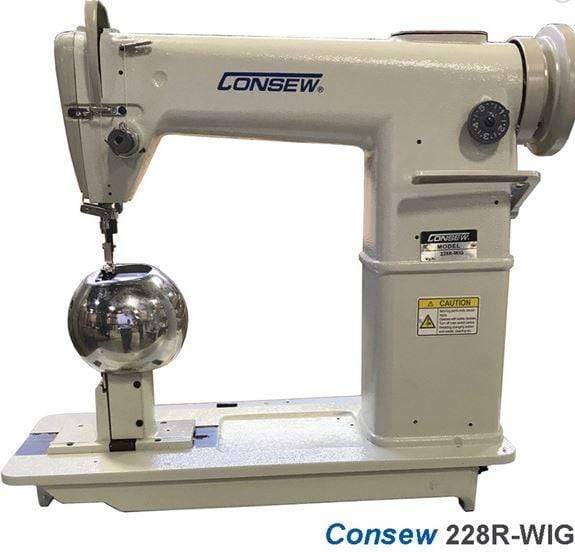 Consew Lockstitch Machines Consew Model 228R-WIG-High Speed, Post Type, Single Needle, Drop Feed, Lockstitch Machine