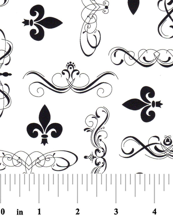 Fabrics Fabrics Fleur De Lis Fabric