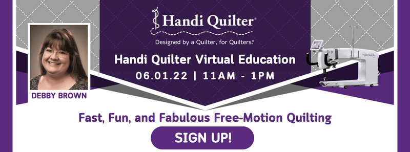 Handi Quilter Longarm Quilting Machines Handi Quilter Debby Brown Event