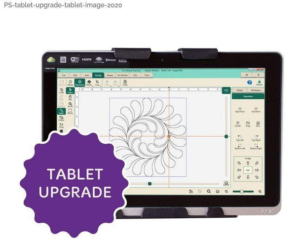 Handi Quilter Pro-Stitcher Tablet Upgrade for IEI, EEEPC, W500, HP Omni, W700, Aspire Switch 11 (Avante)